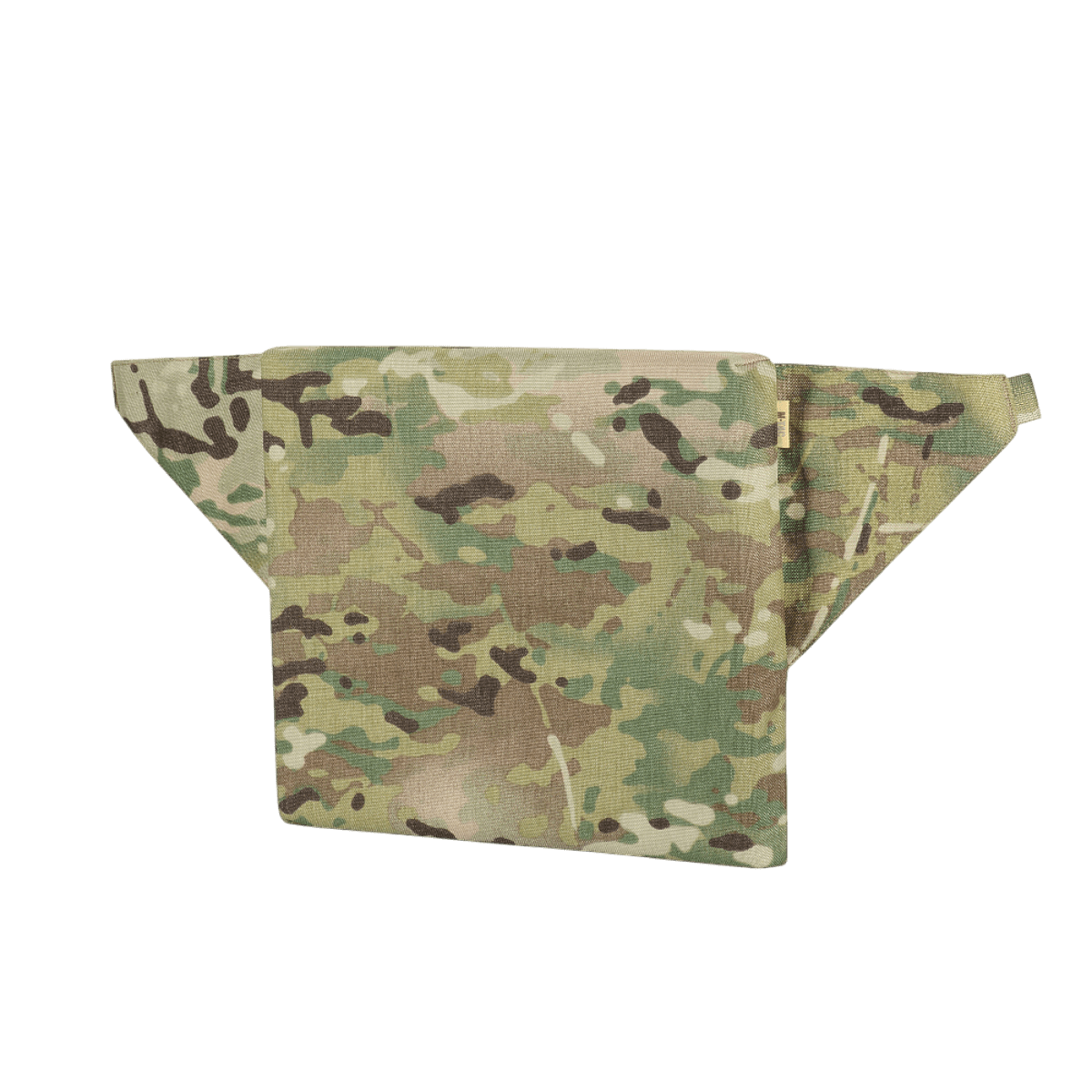 M-Tac Siddeunderlag med Bælte – Multicam i Multicam-camouflage til udendørs brug, designet til beskyttelse mod kulde og fugt.