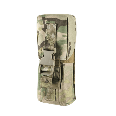 M-Tac dobbelt magasinveske med Fastex-lukking i slitesterkt Cordura 500D-stoff, designet for militær og utendørs bruk
