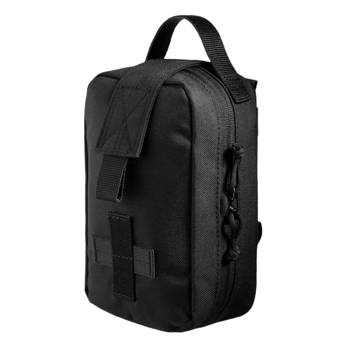 M-Tac Medical Pouch Rip Off i sort, designet til opbevaring af førstehjælpskit, kompatibel med MOLLE Velcro-paneler.