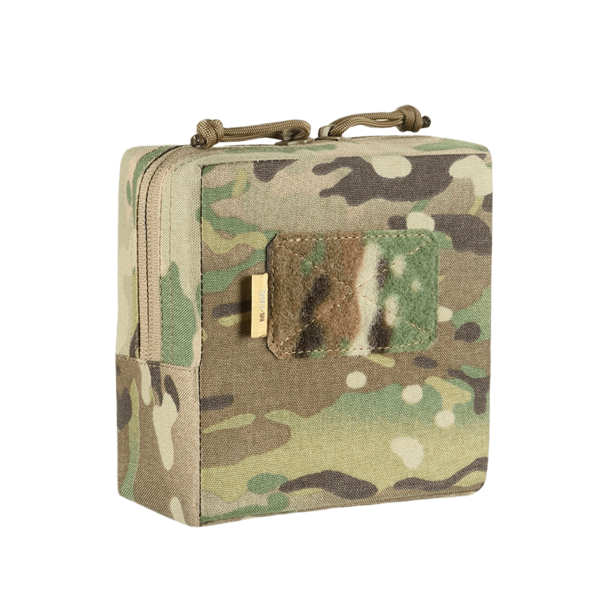 M-Tac Utility Pouch Elite Small i camouflage, lavet af holdbar Cordura 500D med MOLLE-interface og Laser Cut-teknologi.