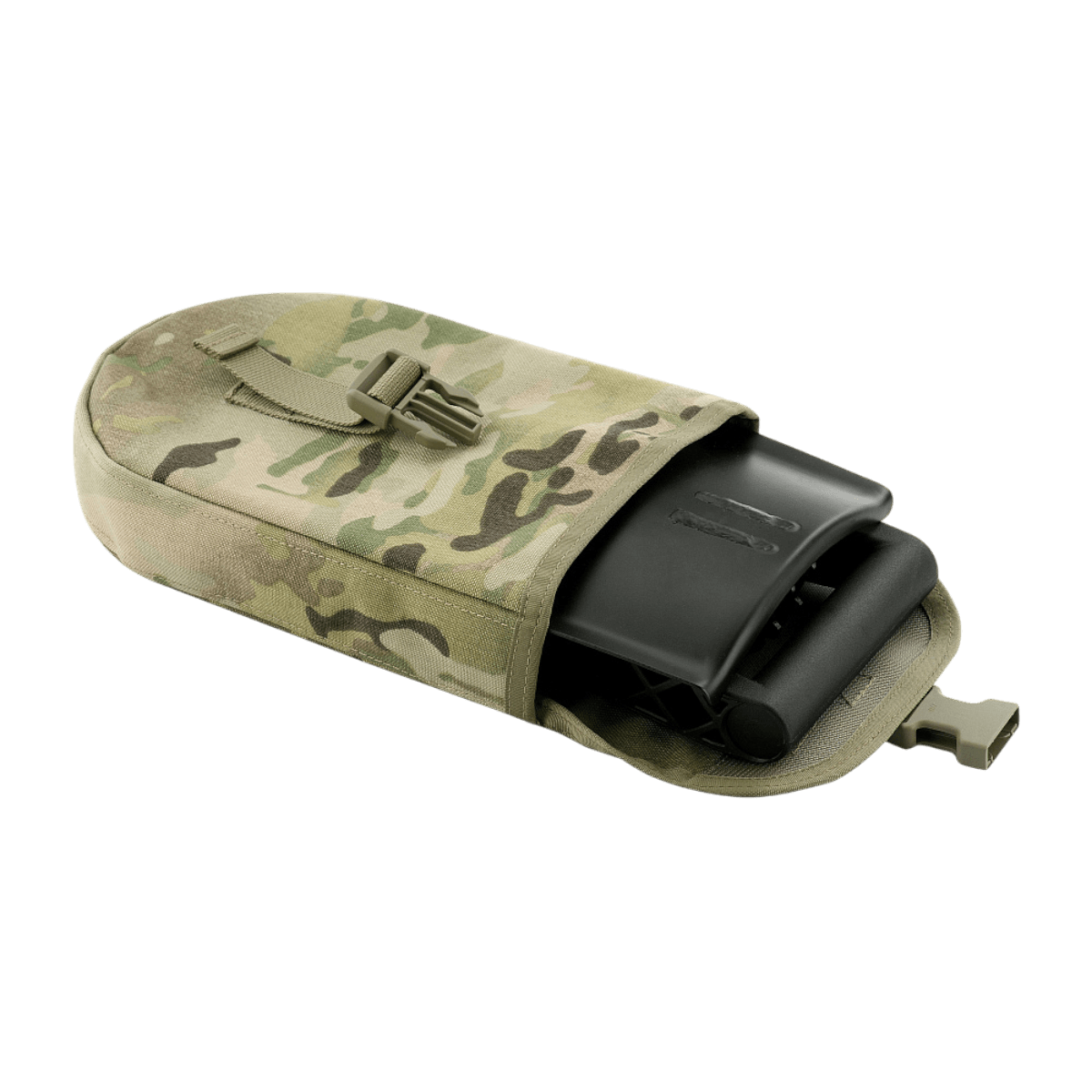 M-Tac Taske til Foldespade Multicam – Slidstærk og taktisk MOLLE-pouch til sapperspade, lavet af CORDURA 1000D.