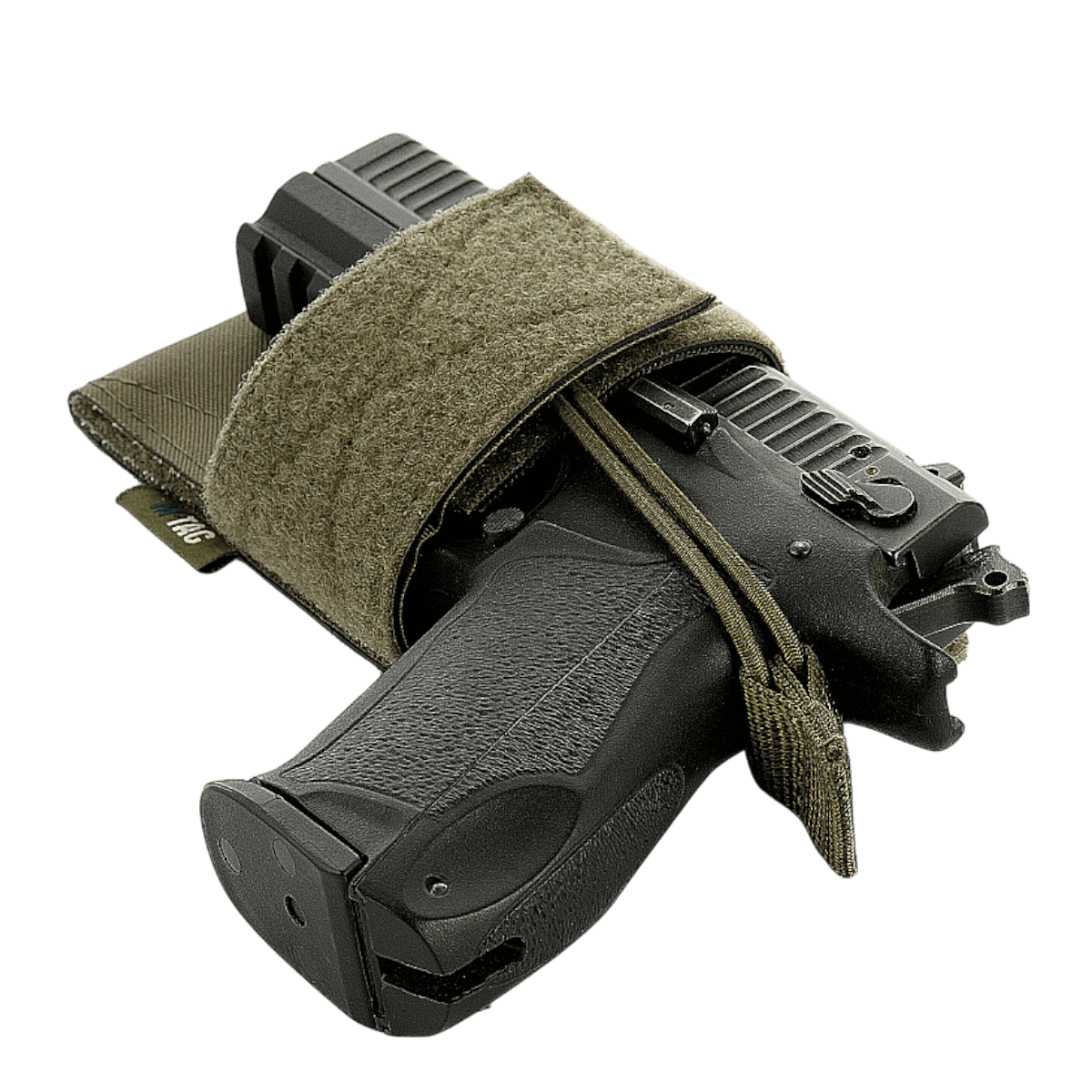 M-Tac CCW Hylster – Modulært Universal Hylster til diskret bæring af pistoler med velcro-design, fremstillet af 1000 Cordura Tape Mil-Spec.
