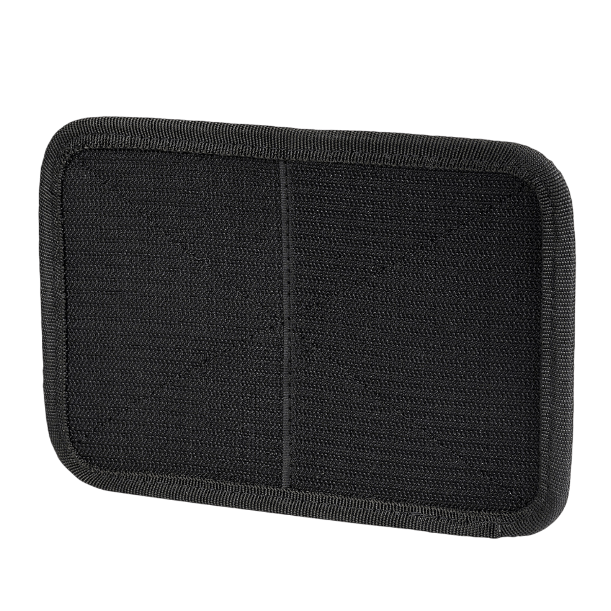 M-Tac Hook & Loop Low Profile Admin Panel i sort til modulær organisering i taske eller rygsæk, med elastiske fastgøringer.