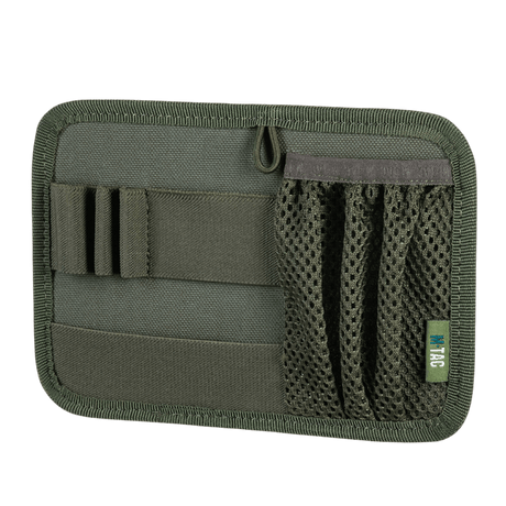 M-Tac Hook & Loop Low Profile Admin Panel i slitesterkt nylon med nettlomme og elastisk holder for moduloppbevaring, galleri posisjon 1