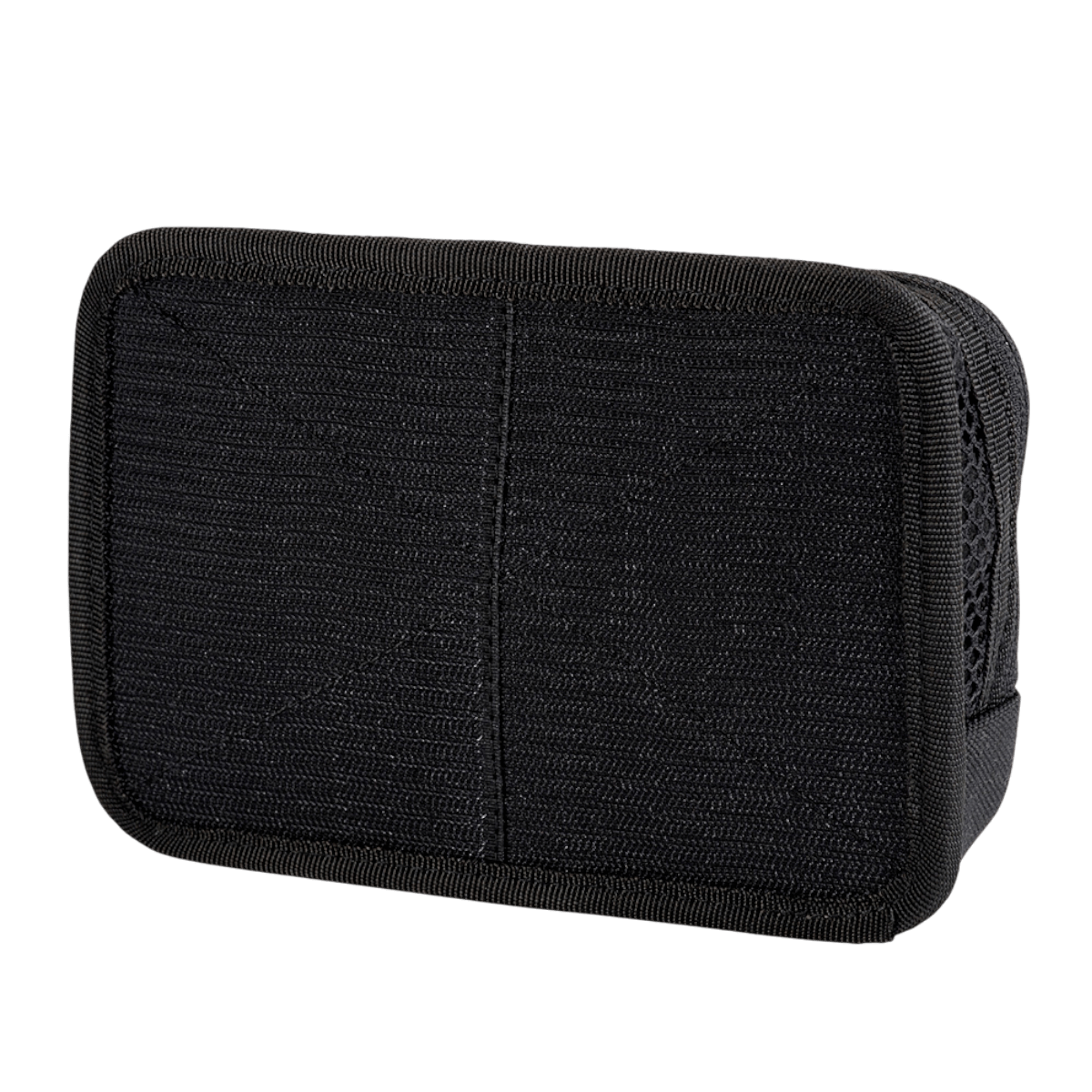 M-Tac Hook & Loop Utility Panel i sort, modulært lynlåsnetpanel til tasker med hook-fastener, 19 x 13 cm.