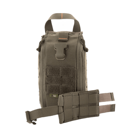 M-Tac Medical Pouch Elite Rip Off, taktisk førstehjælpstaske med hurtig adgang og elastiske stropper til kritiske situationer.