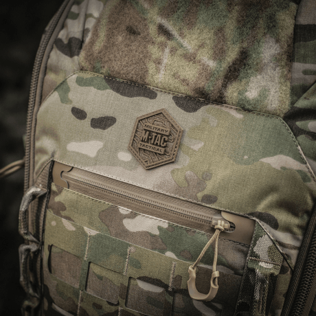 M-Tac Ryggsekk Large Gen.III Elite med robust design, laget av slitesterkt Cordura 500D og Hex 1000D materiale for taktisk bruk.