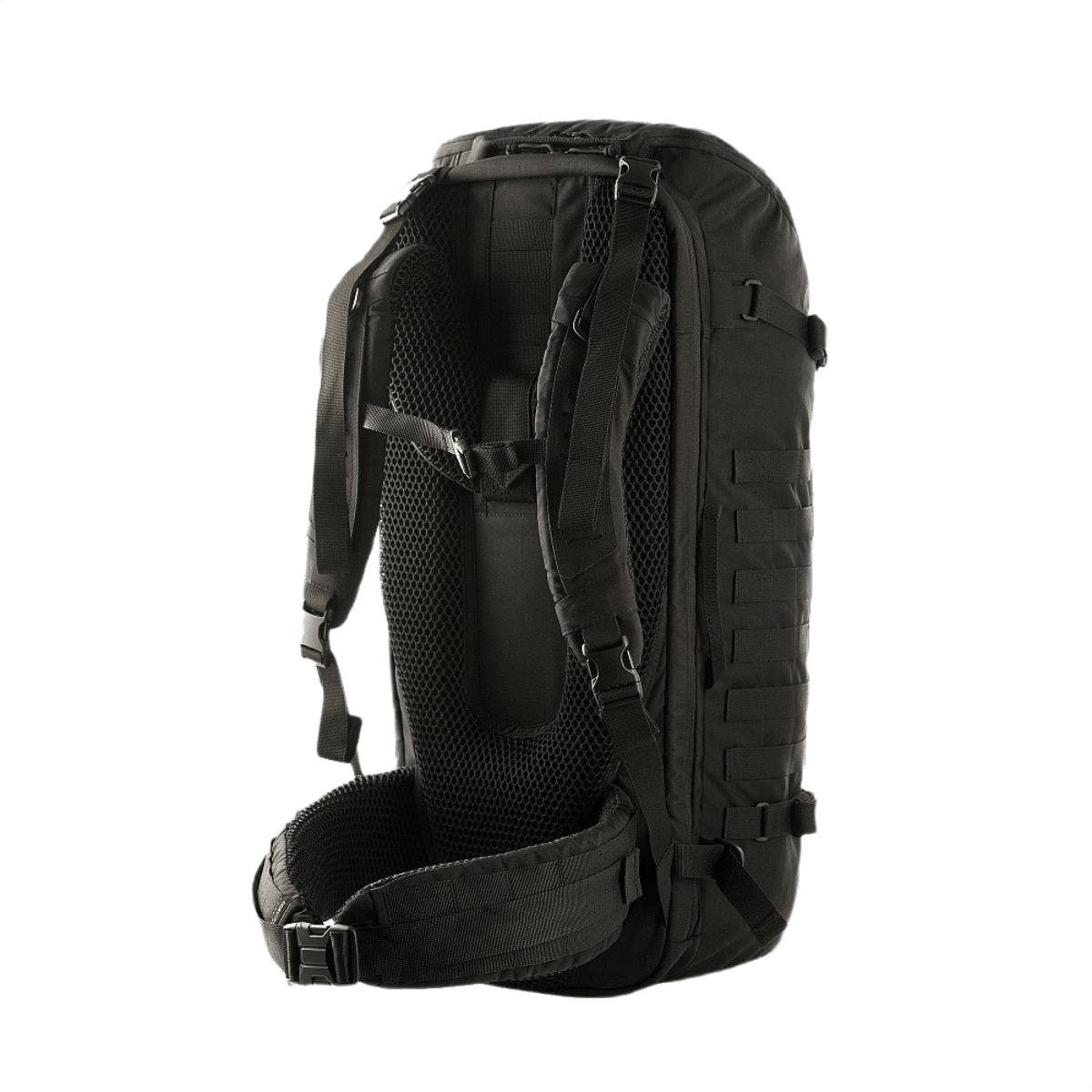M-Tac Rygsæk Gen.II Elite Large i slidstærkt Cordura med ergonomisk design, perfekt til transport og udendørs brug.