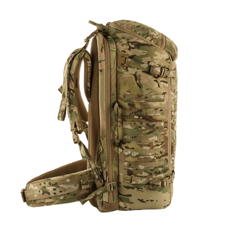 M-Tac Ryggsekk Gen.II Elite Large i kamuflasjedesign med høy slitestyrke og ergonomisk oppbygning, laget av Cordura-materialer.
