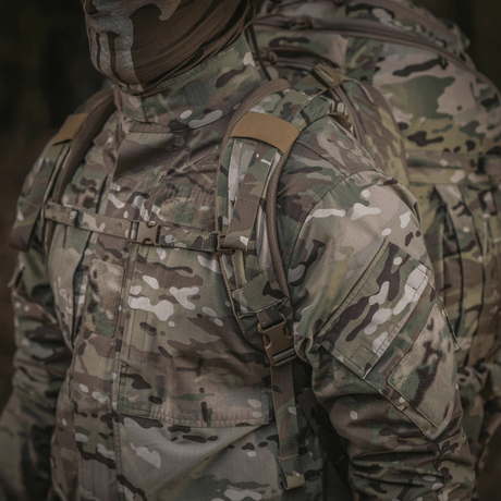 M-Tac Ryggsekk Large Gen.IV Elite i kamuflasjedesign for taktisk bruk og holdbarhet.