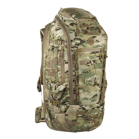 M-Tac Ryggsekk Large Gen.IV Elite i slitesterkt Cordura-materiale, ergonomisk designet for transport av våpen og daglig bruk.