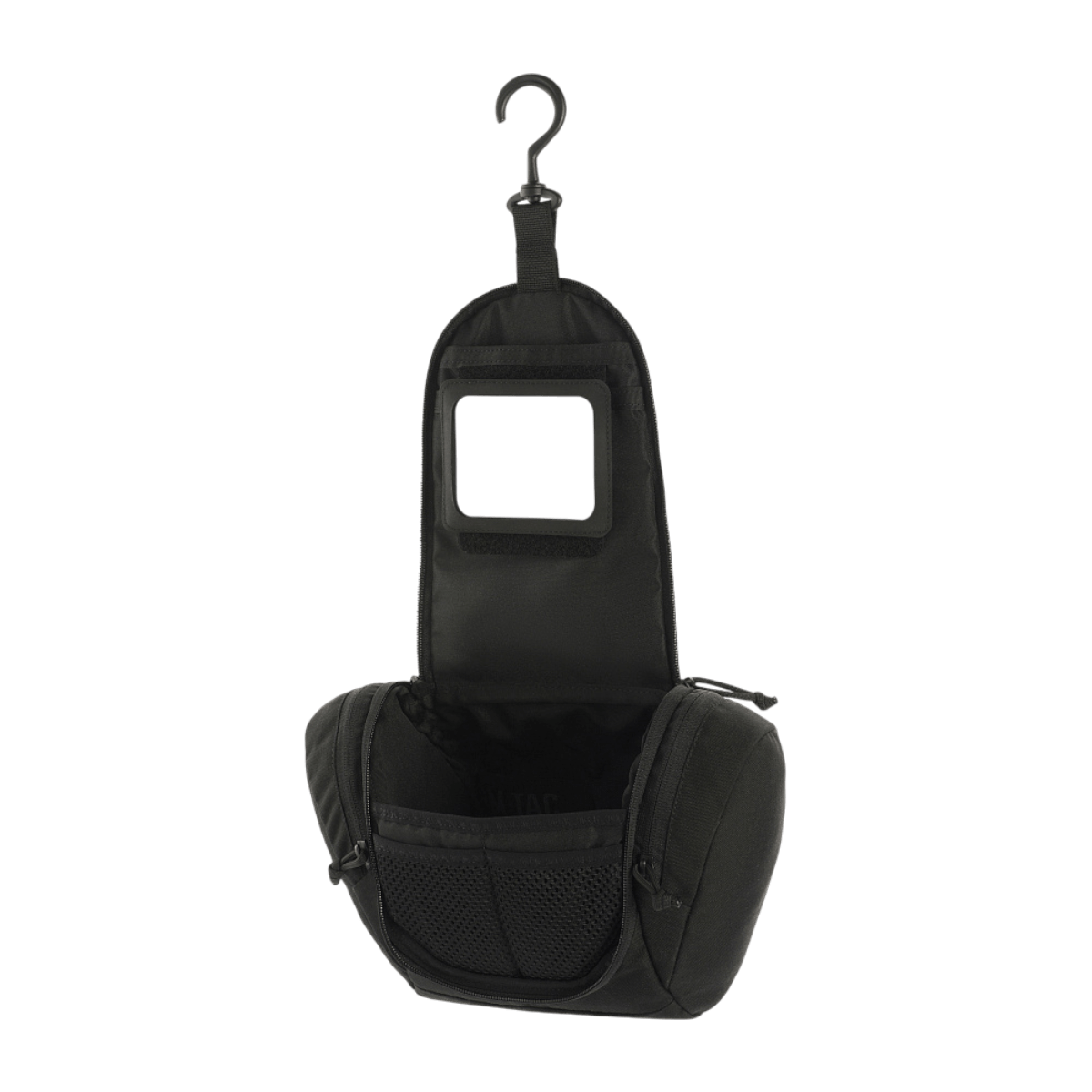 M-Tac Toilettaske Elite Gen.II, kompakt rejseopbevaring til hygiejneartikler, praktisk med ophængskrog og flere rum.