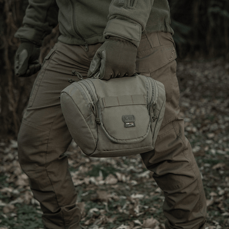 M-Tac toalettmappe Elite Gen.II reisetaske for toalettsaker og småting, kompakt og praktisk design for reiser og oppbevaring.