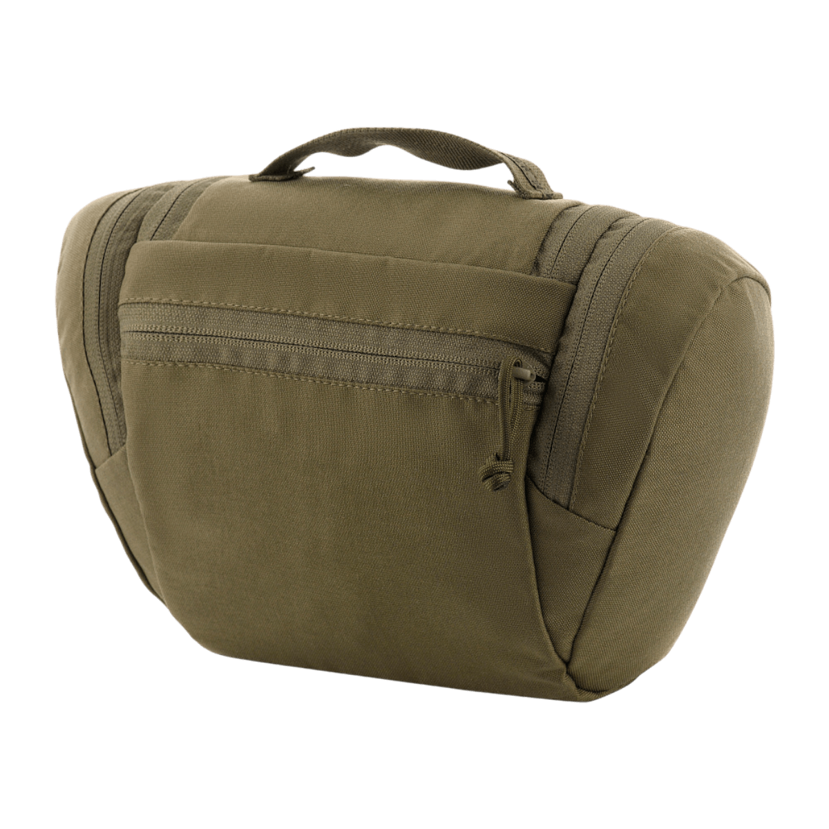M-Tac Toilettaske Elite Gen.II i olivengrøn, designet til opbevaring af hygiejneartikler og tilbehør, kompakt og organiseret taske.