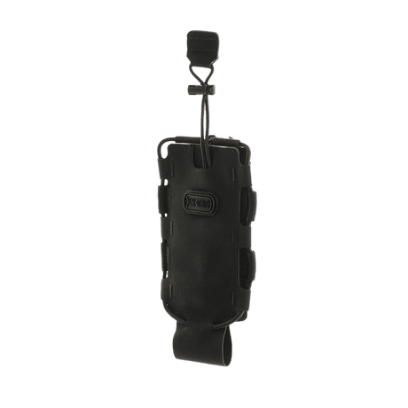 M-Tac Flaske Holder Elite med elastiske sidebånd og MOLLE-feste for flasker, laget av Cordura 500D, sett fra siden