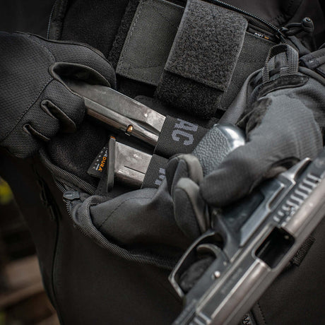 M-Tac Double Mag Pouch Hook Backed Magazine med magasiner, egnet for vesker og ryggsekker med Velcro-feste