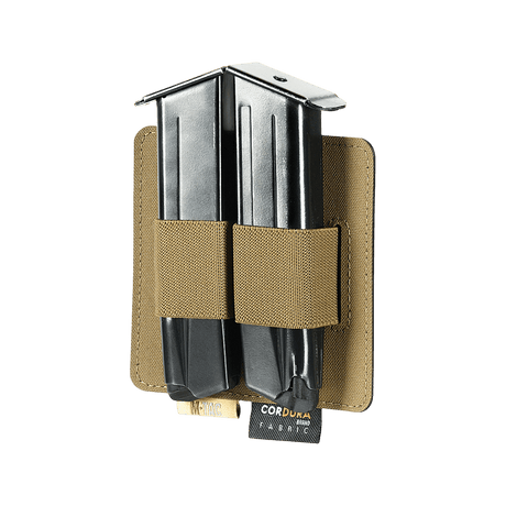 M-Tac Double Mag Pouch Hook Backed Magazine til to pistolmagasiner, passer i M-Tac-vesker.