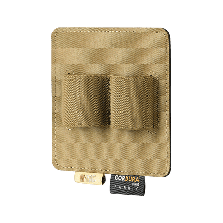 M-Tac Double Mag Pouch Hook Backed Magazine i beige Cordura-stoff med Velcro-feste