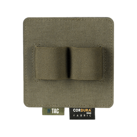 M-Tac Double Mag Pouch Hook Backed Magazine med justerbare skillevegger, designet for to pistolmagasiner, kompatibel med Velcro-område.