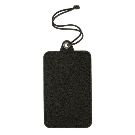 M-Tac Badge Holder – ID-kort og patch med Velcro og paracord oppheng, ideell for ID-kort og patch-visning, dimensjoner 120 x 65 mm.