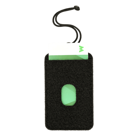 M-Tac Badge Holder – ID-kort og patch, taktisk holder med myk Velcro og metallringer, for oppbevaring av ID, patch eller nøkkelkort.
