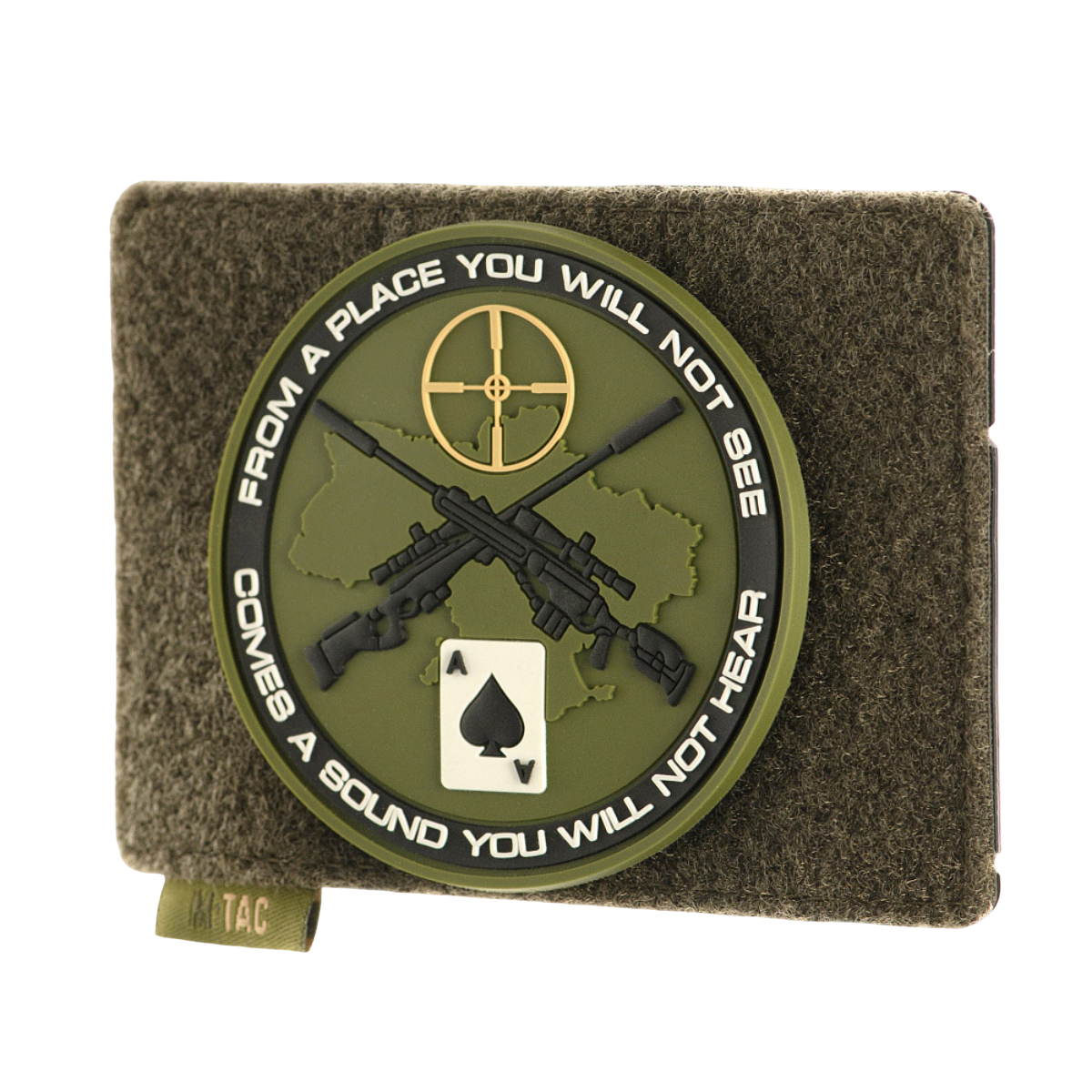 M-Tac taktisk moralpatch displaybrett krok og løkke Molle 120x85