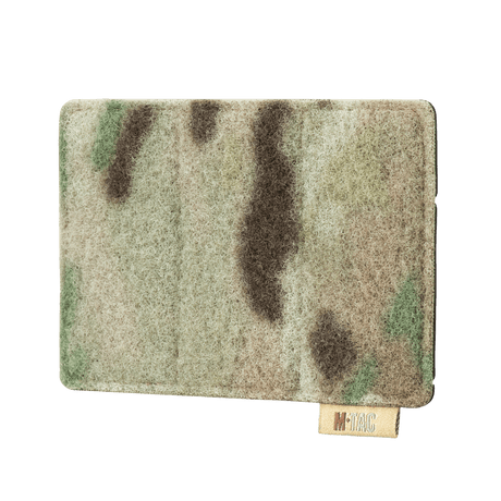 M-Tac panel for patches på MOLLE 120x85 med plastbase for stabilitet, hook & loop-overflate for patches og ID, mål 120x85 mm