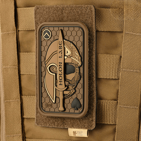 M-Tac panel for patches på MOLLE 80x135 for patches og ID, plastbase med hook & loop-overflate