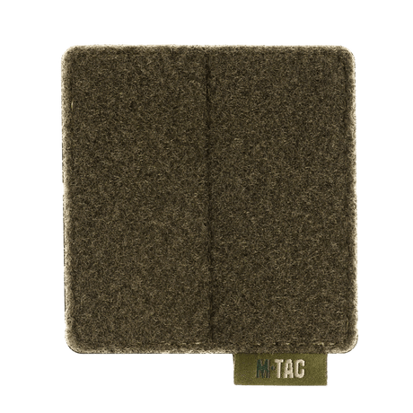 M-Tac panel for patches på MOLLE 80x85 med hook & loop-overflate for patches og ID, festes enkelt til MOLLE-systemer, 80x85 mm