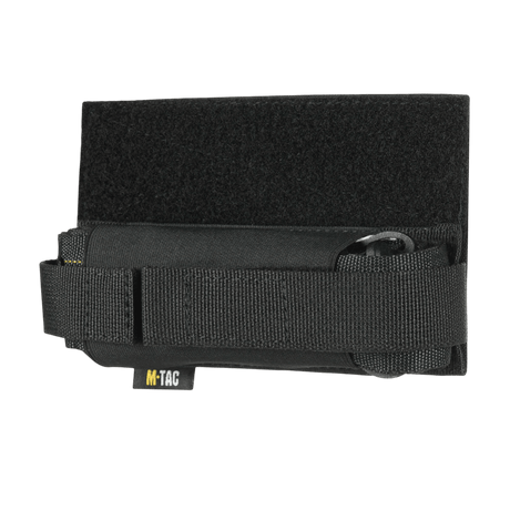 M-Tac Tourniquet Pouch elastisk VELCRO Gen.II i svart Cordura 500D, laget for rask tilgang under klaff på en plate carrier.
