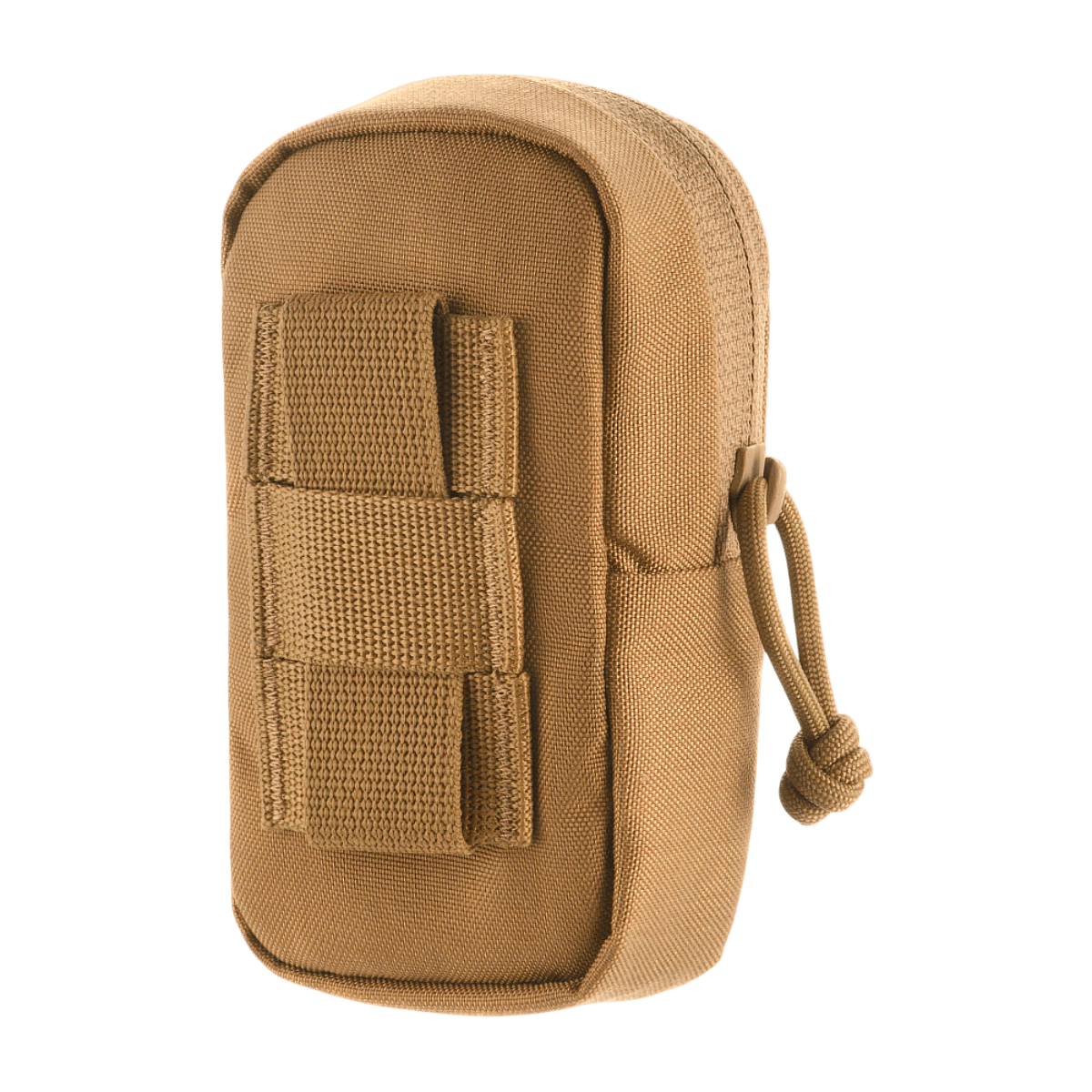 M-Tac PC Utility Pouch Elite i Cordura med MOLLE-interface og Velcro-panel. Ideel til opbevaring, farve brun, mål 13 x 6 x 3 cm.