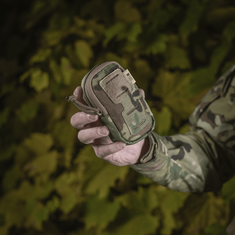 M-Tac PC Utility Pouch Elite - allsidig Cordura-pouch med MOLLE-interface, perfekt for taktisk bruk. Materiale: 500D Cordura. Mål: 13x6x3 cm.