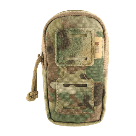 M-Tac PC Utility Pouch Elite i kamuflasje, allsidig CORDURA-pouch med MOLLE-interface og Velcro-panel for patches.