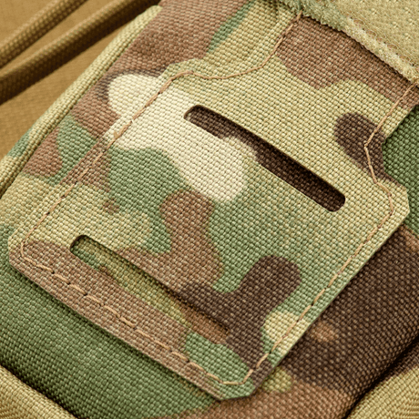 M-Tac PC Utility Pouch Elite med MOLLE og Cordura-materiale i kamuflasje, ideell for taktisk oppbevaring.