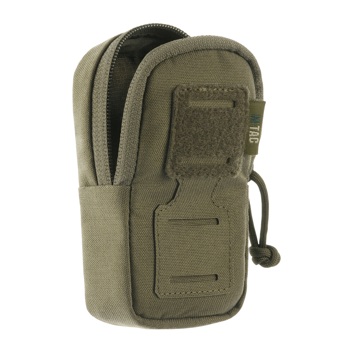 M-Tac PC Utility Pouch Elite i robust 500D Cordura, MOLLE-kompatibel med Velcro til patches, perfekt til organisering af småting.