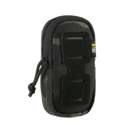 M-Tac Utility Shoulder Pouch Elite Gen.II i Cordura 500D Multicam Black med Velcro-panel og MOLLE-system for oppbevaring.