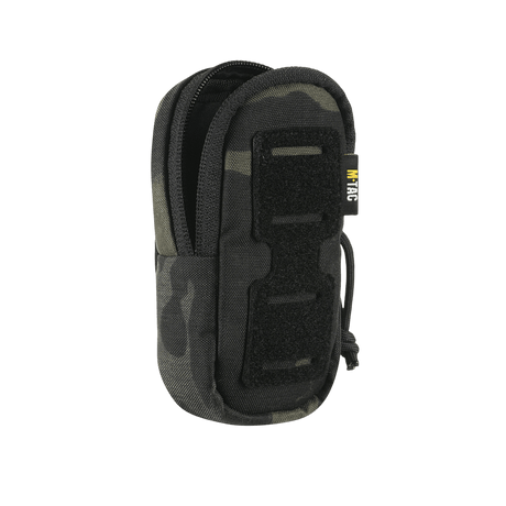 M-Tac Utility Shoulder Pouch Elite Gen.II i Cordura 500D Multicam Black med Velcro-panel og MOLLE-system. Perfekt for oppbevaring av utstyr.