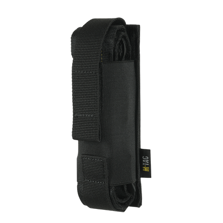 M-Tac elastisk tourniquet-lomme med MOLLE Gen.II i svart, elastisk MOLLE-lomme for rask oppbevaring av tourniquet, 15x5 cm.