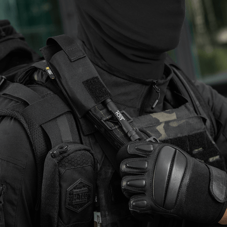M-Tac Tourniquet Pouch Elastisk med MOLLE Gen.II på taktisk vest for rask tilgang til tourniquet, laget i Cordura Squadron.
