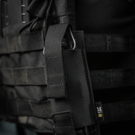 M-Tac Tourniquet Pouch Elastisk med MOLLE Gen.II festet til utstyr, laget av Cordura med elastisk søm, 15 x 5 cm.
