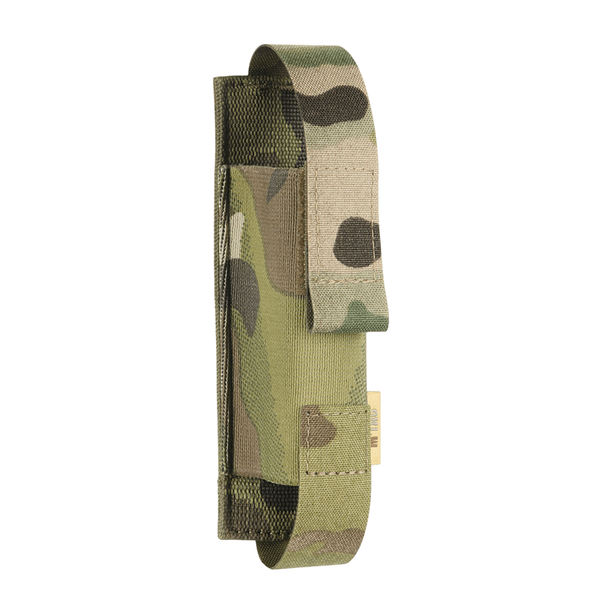 M-Tac Tourniquet Pouch Elastisk med MOLLE Gen.II i camo design, størrelse 15x5 cm, til hurtig adgang og sikker opbevaring af tourniquet.