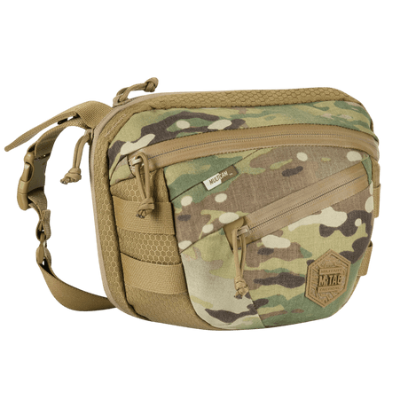M-Tac Sphaera Hex Hardsling Taske Gen.II Elite i kamuflasjemønster.