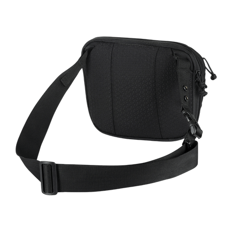 M-Tac Sphaera Hex Hardsling Taske Gen.II Elite med justerbar skulderrem og kompakt design i svart Cordura og Hex-polyester.