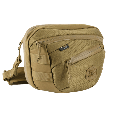 M-Tac Sphaera Hex Hardsling-veske Gen.II Elite i Cordura med justerbar skulderrem og hurtigåpningsfunksjon.