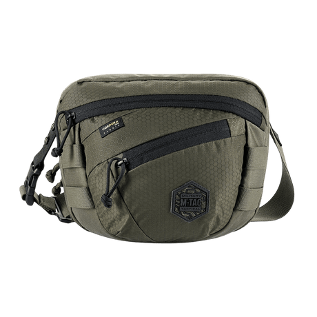 M-Tac Sphaera Hex Hardsling-veske Gen.II Elite i Cordura med justerbar skulderrem og glidelåslukning.