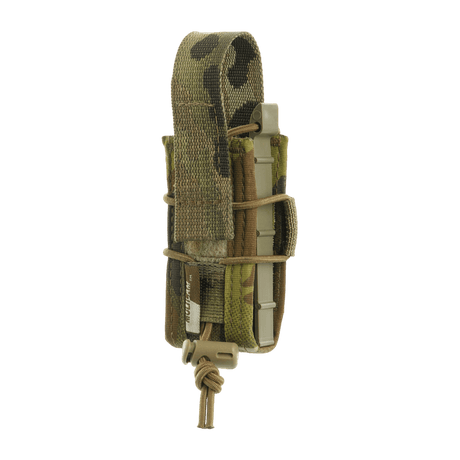 M-Tac Pistol Mag Pouch Gen.3 i Cordura 500D med MOLLE, for Glock og multitools, taktisk lykt. Avtakbar ventil, justerbart feste.