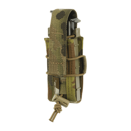 M-Tac Pistol Mag Pouch Gen.3 i kamuflasje, designet for Glock og multitools med MOLLE-montering, laget av Cordura 500D.