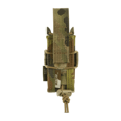 M-Tac Pistol Mag Pouch Gen.3 i Cordura 500D, passer Glock-magasin, MOLLE-montering, justerbar elastisk feste, kamuflasjedesign.