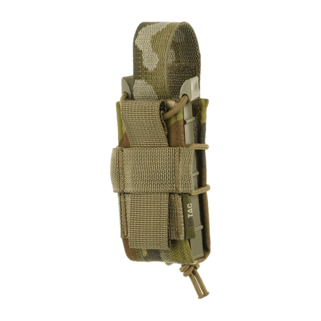 M-Tac Pistol Mag Pouch Gen.3 i Cordura 500D, designet for Glock og tilsvarende magasiner, med MOLLE-system og justerbar elastikk.
