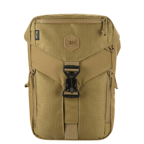 M-Tac Magnet XL-veske Elite Hex i beige med FidLock-låsesystem og Velcro-panel for universelt hylster.